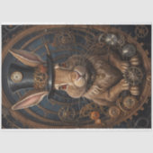 Papier Mousseline Mousseline Hare Steampunk Hat Tissue paper (Recto)
