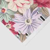 Papier Mousseline MOUSSELINE PAPIER - Fleurs de Chabby - Papier Tiss (Détail)