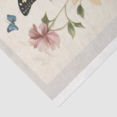 Papier Mousseline MOUSSELINE PAPIER  Fleurs d'été v2 Tissue paper  (Détail)