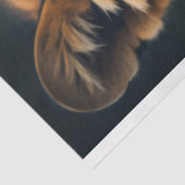 Papier Mousseline Mousseline Tiger Feline no.4 Tissue paper (Détail)