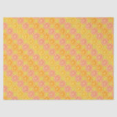 Papier Mousseline Moutarde d'été orange (Recto)