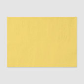 Papier Mousseline Moutarde solide Jaune / Or (Recto)
