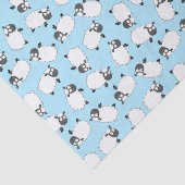 Papier Mousseline Mouton Anniversaire Soirée Caricature (Détail)