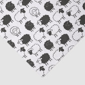 Papier Mousseline Moutons (Détail)
