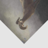 Papier Mousseline Moutons des Rocheuses par Albert Bierstadt Découpa (Détail)