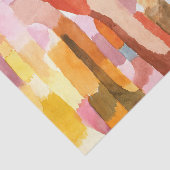 Papier Mousseline Mouvement des chambres voûtées, Paul Klee (Détail)