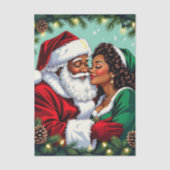 Papier Mousseline Mr and Mrs Claus Sweet Christmas (Recto)