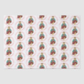 Papier Mousseline MRS. Papier Tissu de Noël (Recto)