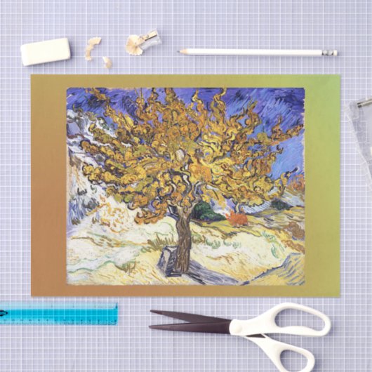 Papier Mousseline Mulberry Tree, Vincent van Gogh (Artisanat)