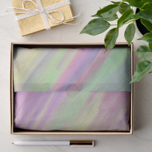 Papier Mousseline Multi Couleur (Cadeau)