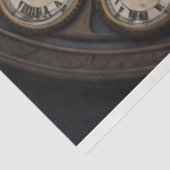 Papier Mousseline Multiple Clocks and pocket watches v4 Tissue paper (Détail)