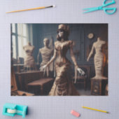 Papier Mousseline Mummy Queen Steampunk Découpage gothique victorien (Artisanat)