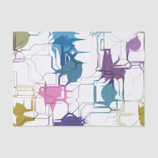 Papier Mousseline Mur criqué (Recto)