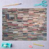 Papier Mousseline Mur de livres (Artisanat)