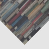 Papier Mousseline Mur de livres (Détail)