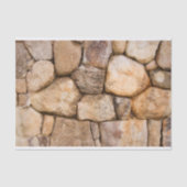 Papier Mousseline Mur de pierre de campagne (Recto)