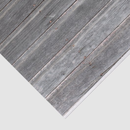 Papier Mousseline Mur en bois patiné rustique (Détail)