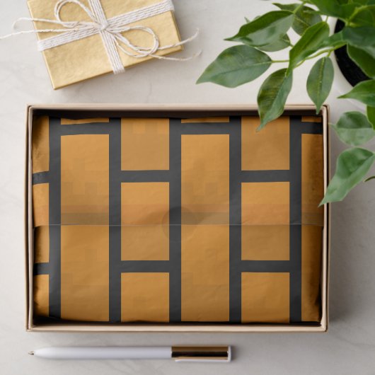 Papier Mousseline Mur en briques 8 bits (Cadeau)