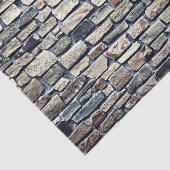 Papier Mousseline Mur en tuiles grises (Détail)