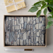 Papier Mousseline Mur en tuiles grises (Cadeau)