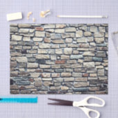 Papier Mousseline Mur en tuiles grises (Artisanat)