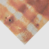 Papier Mousseline Mur extérieur en métal très rude d'une agglomérati (Détail)