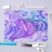 Papier Mousseline murmure fantomatique, marbrure pastel : (Artisanat)