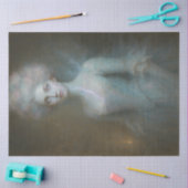 Papier Mousseline Musée Éthéré – Decoupage de Portrait Fantomatique (Artisanat)
