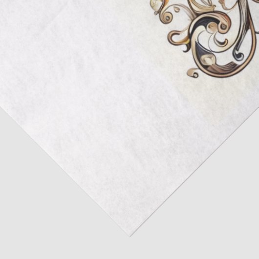 Papier Mousseline Music Notes Series Design 12 (Détail)