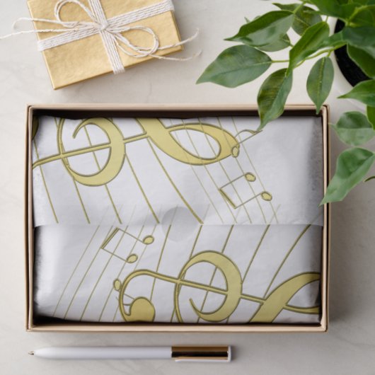 Papier Mousseline Musical (Cadeau)