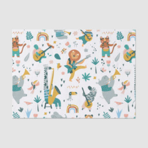 Papier Mousseline Musique cool