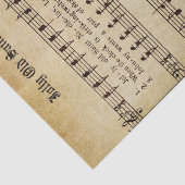 Papier Mousseline Musique de Noël (Détail)