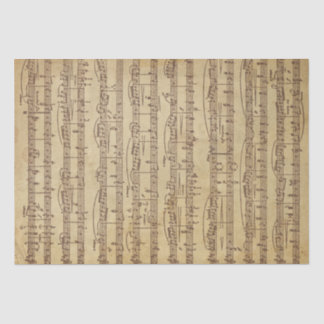 Papier Mousseline Musique et chanson