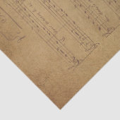 Papier Mousseline Musique et Rose Series Design 10 (Détail)