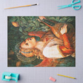 Papier Mousseline MUSIQUE FABRIQUANT NOËL ANGEL Joueur Mandolin (Artisanat)