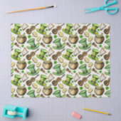 Papier Mousseline Musique Irlandaise Pour La Saint-Patrick (Artisanat)