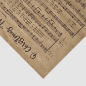 Papier Mousseline Musique Vintage Christmas Tree (Détail)