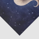 Papier Mousseline Musk Ox Boho Mystical Art (Détail)