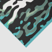 Papier Mousseline MVB Cameo Masculine Vert 2 Design (Détail)