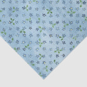 Papier Mousseline Myosotis (Détail)