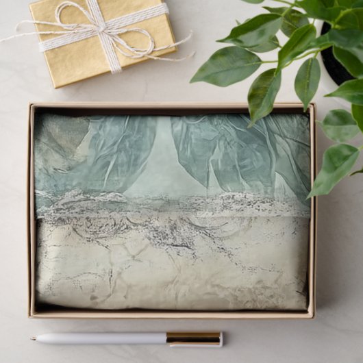 Papier Mousseline Mysage Green Fairy Decoupage (Cadeau)