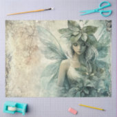 Papier Mousseline Mysage Green Fairy Decoupage (Artisanat)