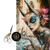 Papier Mousseline Mystérieux Découpage Gothique Paris Gargoyle