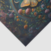 Papier Mousseline Mystérieux Twilight Portal, Moth & Eclipse (Détail)