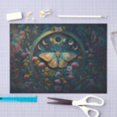 Papier Mousseline Mystérieux Twilight Portal, Moth & Eclipse (Artisanat)