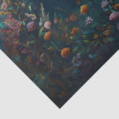 Papier Mousseline Mysterious Twilight, Moth Floral Companion (Détail)