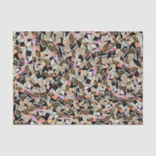 Papier Mousseline Mystic Geometry Abstract Print