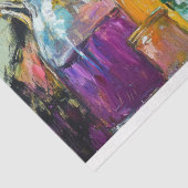 Papier Mousseline Mystic Witch & Black Cat Halloween Decoupage (Détail)