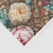 Papier Mousseline Mystical Garden Hummingbird & Rose Decoupage  (Détail)