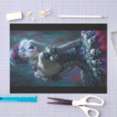 Papier Mousseline Mystique merveilleux13 (Artisanat)